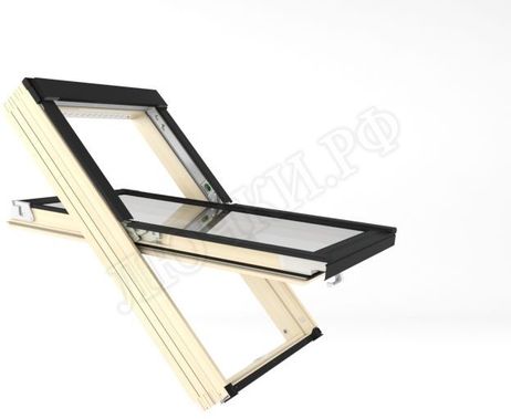 Мансардное окно Fakro FTS-V U4 Standart с двухкамерным стеклопакетом 660*1180 Мансардное окно Fakro FTS-V U4 Standart с двухкамерным стеклопакетом 660*1180