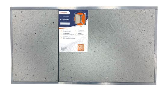 Люк под плитку Нажимной Секрет-Лайт 2 створки 1200*550 Люк под плитку Нажимной Секрет-Лайт 2 створки 1200*550