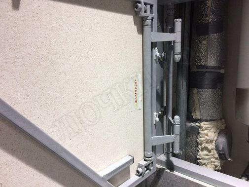 Люк под плитку Нажимной Железяка 600*800 Люк под плитку Нажимной Железяка 600*800