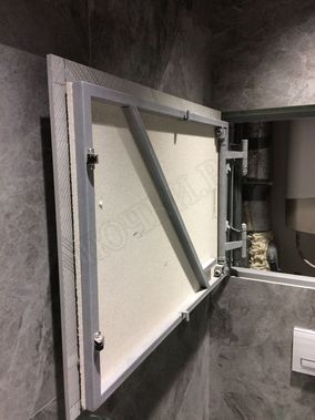 Люк под плитку Нажимной Железяка 600*800 Люк под плитку Нажимной Железяка 600*800