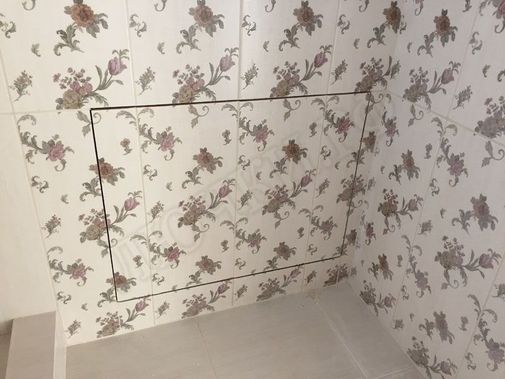 Люк под плитку Нажимной Железяка 600*800 Люк под плитку Нажимной Железяка 600*800