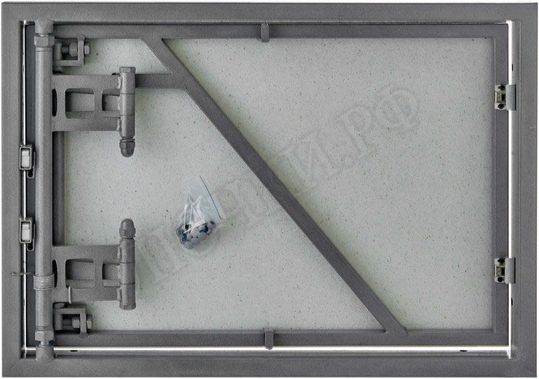 Люк под плитку Нажимной Железяка, 1 створка, 600*800 Люк под плитку Нажимной Железяка, 1 створка, 600*800