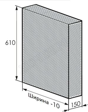 Радиаторный экран с перфорацией Кружок Металлический верх 1090*610 Радиаторный экран с перфорацией Кружок Металлический верх 1090*610