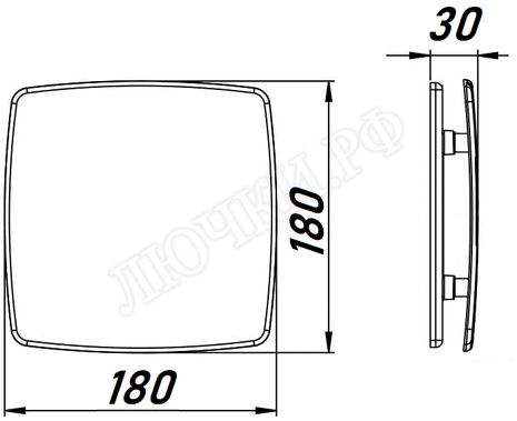 Вытяжной вентилятор Awenta System+, Silent, 125, KWS125W, PNB125, Белый, пластик Вытяжной вентилятор Awenta System+, Silent, 125, KWS125W, PNB125, Белый, пластик