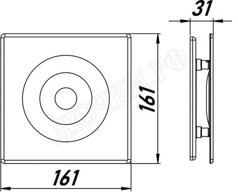 Вытяжной вентилятор Awenta System+, Silent, 100, KWS100W, POB100, Белый, пластик Вытяжной вентилятор Awenta System+, Silent, 100, KWS100W, POB100, Белый, пластик