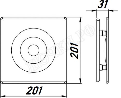 Вытяжной вентилятор Awenta System+, Silent, 125, KWS125H, POS125, Серебро (сатин), пластик Вытяжной вентилятор Awenta System+, Silent, 125, KWS125H, POS125, Серебро (сатин), пластик
